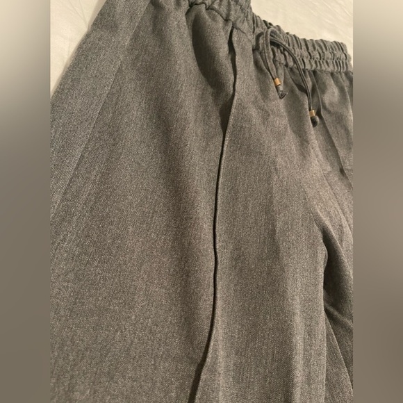 Zara Gray Wide Leg New - Picture 5 of 7